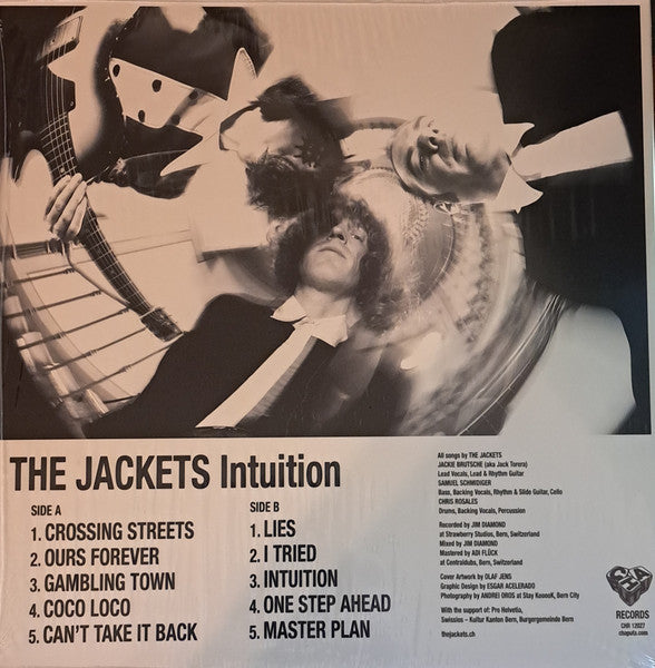 THE JACKETS - INTUITION (LP) main image 1