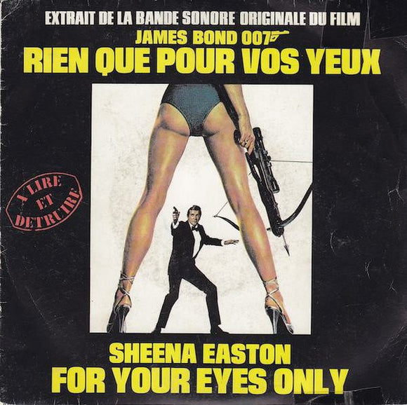 For Your Eyes Only - Extrait de la Bande Originale Du Film 