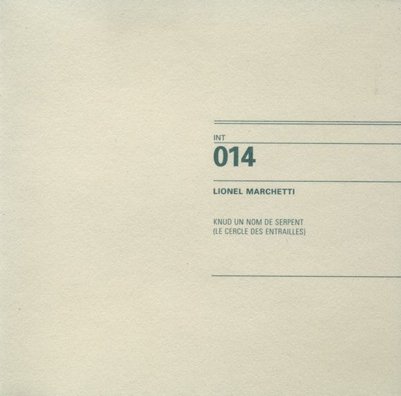 Knud Un Nom De Serpent (Le Cercle Des Entrailles)