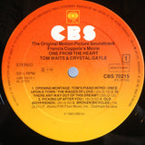 One From The Heart - The Original Motion Picture Soundtrack Of Francis Coppola's Movie
