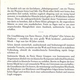 Variations Pour Une Porte Et Un Soupir / Voile D'Orphée