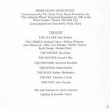 The Complete Score From The Broadway Production Of "The Catherine Wheel" (Choreographed By Twyla Tharp)