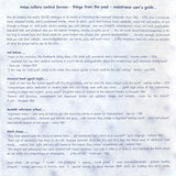 Mass Culture Control Bureau...Things From The Past