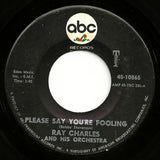 Please Say You're Fooling / I Don't Need No Doctor