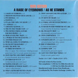 A Raise Of Eyebrows / As He Stands