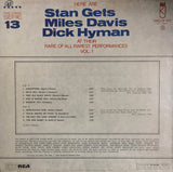 Here Are Stan Getz & Miles Davis At Their Rare Of All Rarest Performances Vol. 1