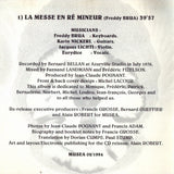 Messe En Ré Mineur