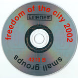Freedom Of The City 2002: Small Groups