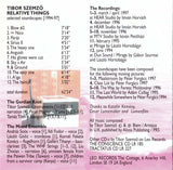 Relative Things - Selected Soundscapes [1994 - 1997]
