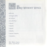 Love Poems For Dying Children... Act III: Winter And The Broken Angel