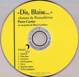 "Dis, Blaise..." (Chanson Du Transsibérien)