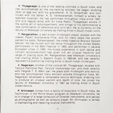 Vidwan (Music Of South India - Songs Of The Carnatic Tradition)