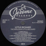 The Implosive Little Richard. The Pre-Specialty Sessions 1951-1953