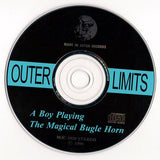 A Boy Playing The Magical Bugle Horn