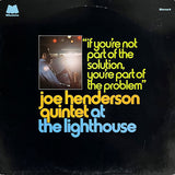At The Lighthouse "If You're Not Part Of The Solution, You're Part Of The Problem"