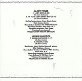 Chick Corea, Herbie Hancock, Keith Jarrett, McCoy Tyner