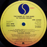 The Name Of This Band Is Talking Heads