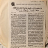 African Rhythms And Instruments Vol. 3: Morocco - Algeria - Tunisia - Libya