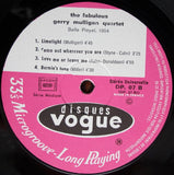 The Fabulous Gerry Mulligan Quartet