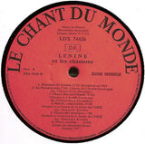 Lénine Et Les Chansons