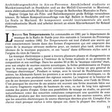 Ten Temperaments / Situation 1 / Ur Undrens Tid