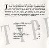 Typewriter Concerto In D