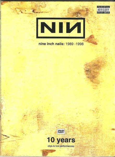 ミュージシャン NINE INCH NAILS 1989 - 1998 : 10 Years Clips & Live Performances by Nine Inch