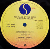 The Name Of This Band Is Talking Heads