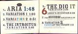 The Goldberg Variations