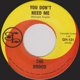 But You're Gone / You Don't Need Me