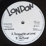 No Time / Siouxsie Sue / Summer Of Love / Friday On My Mind