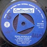 In The Wee Small Hours Of Sixpence / Quite Rightly So