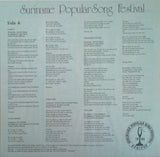 Suripop VI Suriname Popular Song Festival 1990