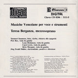 Musiche Veneziane Per Voce E Strumenti