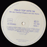 Italo Top-Hits '84 - Mit Den Festival-Siegern Von San Remo