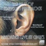 The Best Of American Punk Rock Recorded Live At CBGB´s