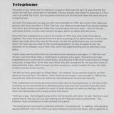 Telepathy. Live At Village West / Telephone
