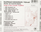 Vidwan (Music Of South India - Songs Of The Carnatic Tradition)