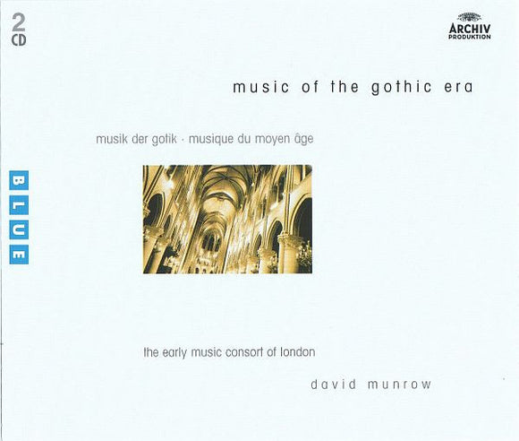 Music Of The Gothic Era = Musik Der Gotik = Musique Du Moyen Âge