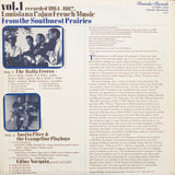 Louisiana Cajun French Music From The Southwest Prairies Vol. 1