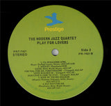 The Modern Jazz Quartet Plays For Lovers