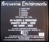 Percussive Environments