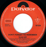 Don't Forget To Remember