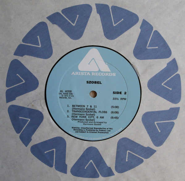 Szobel by Hermann Szobel - Groovierecords.com – Groovie Records