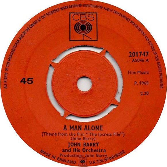A Man Alone (Theme From The Film 