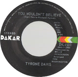 I Had It All The Time / You Wouldn't Believe