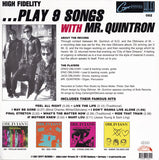 ...Play 9 Songs With Mr. Quintron