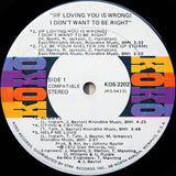 (If Loving You Is Wrong) I Don't Want To Be Right