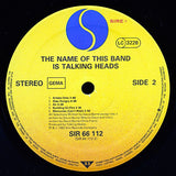 The Name Of This Band Is Talking Heads