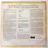 The Modern Jazz Quartet Plays One Never Knows - Original Film Score For “No Sun In Venice” by John Lewis